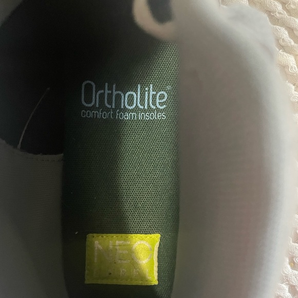 Adidas NEO grey/green mid sneakers Sz10 - Picture 4 of 4